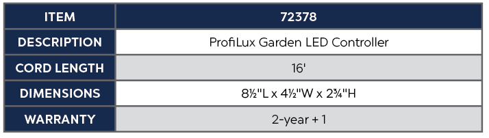 ProfiLux Garden LED Controller